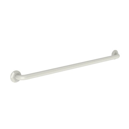 Newport Brass 39" L, Two Post, Solid Brass, 36" Grab Bar in Biscuit, Biscuit 1200-3936/65